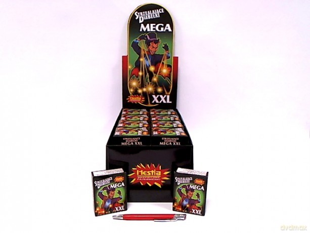 Strzelające diabełki Mega 50 szt/kart YT1303 73657