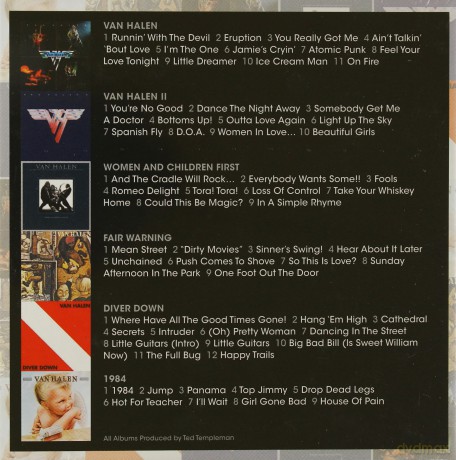 Van Halen: Studio Albums1978-1984 [BOX] [6CD]