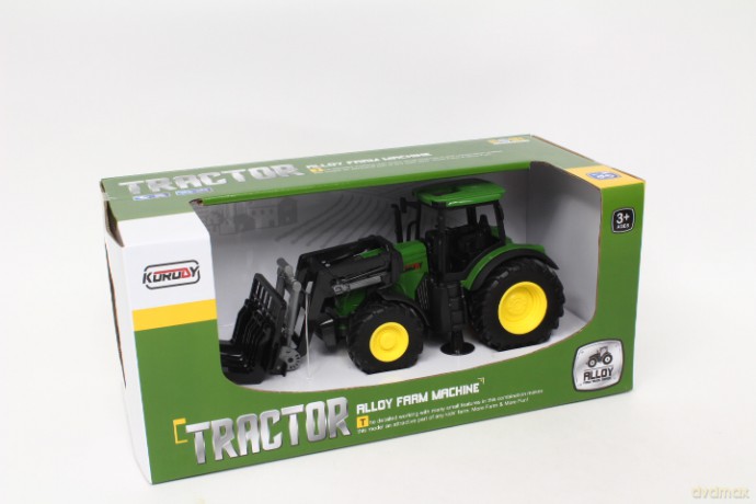 Traktor z widłami 007394 37618