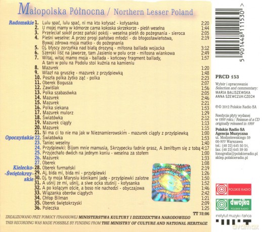 Muzyka Źródeł: Małopolska Pónocna (digipack) [CD]