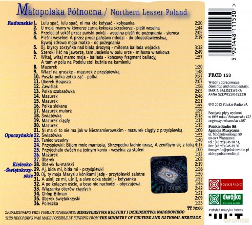 Muzyka Źródeł: Małopolska Pónocna (digipack) [CD]