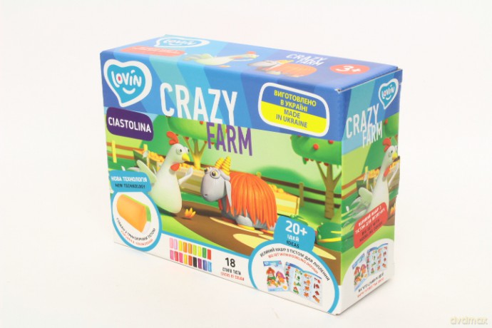 Zestaw ciastolina CrazyFarm OKT6389 76389