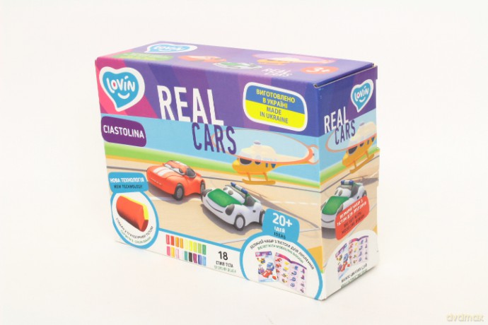 Zestaw ciastolina RealCars OKT6402 76402