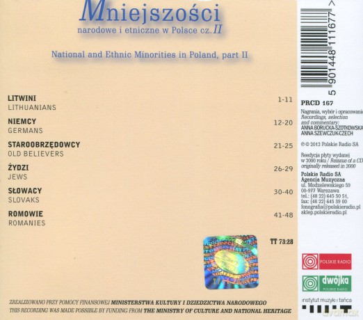 Mniejszości Narodowe I Etniczne  (digipack) [CD]