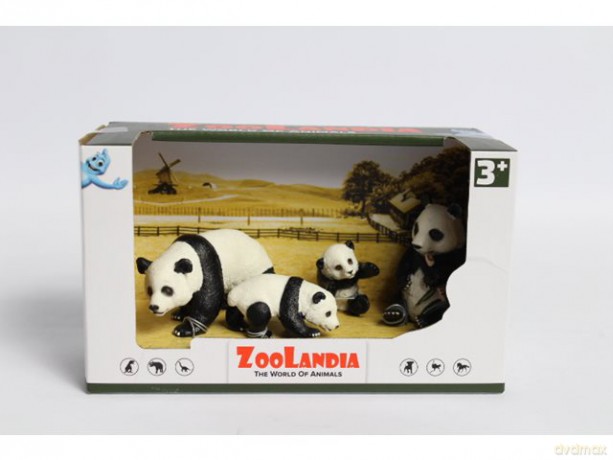 Zoolandia panda z rodziną pudełko 51045 10456