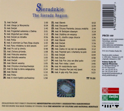 Muzyka Źródeł: Sieradzkie (digipack) [CD]