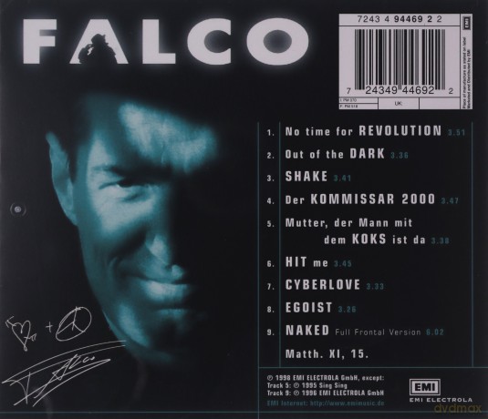 Falco: Out Of The Dark (Into The Ligh [CD]