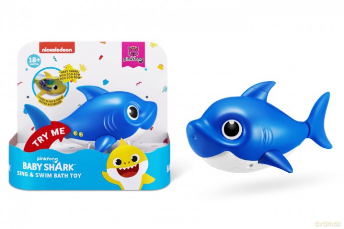ZURU Robo Alive rekin niebieski pływa 25282B 02784