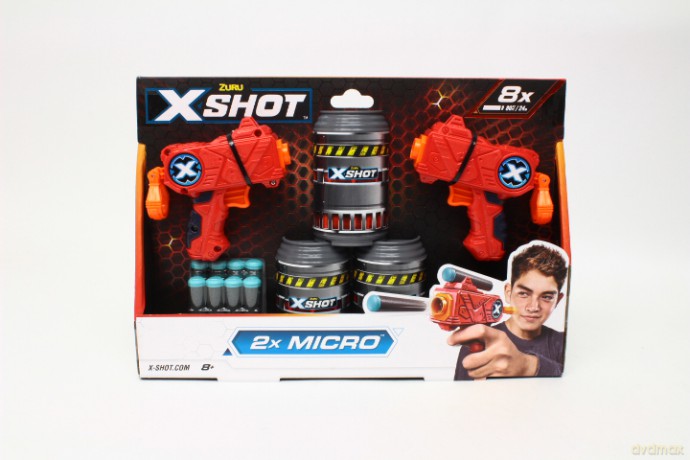 ZURU X-SHOT Double Micro 3 puszki 3621 22003