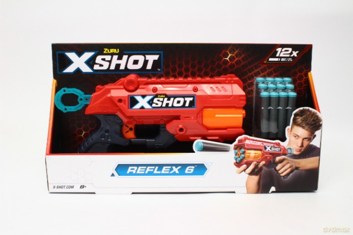 ZURU X-SHOT Reflex 6 wyrzutnia 12strz 36433 22157