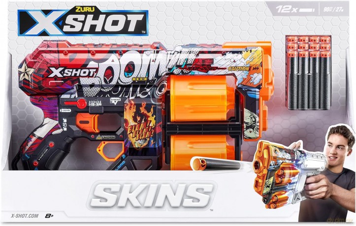 ZURU X-SHOT Skins Dread wyrzutnia 36517A 22652