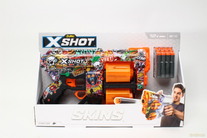 ZURU X-SHOT Skins Dread wyrzutnia 36517H 23833