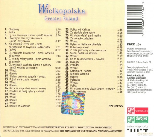 Muzyka Źródeł: Wielkopolska (digipack) [CD]
