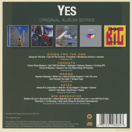 Yes: Original Album Series [5CD]