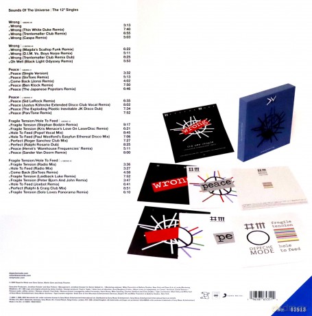 Depeche Mode: Sounds Of The Universe - The 12" Singles [7xWinyl]