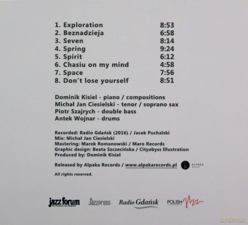 Dominik Kisiel Exploration Quartet: Exploration [CD]