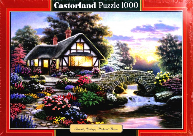castor 1000 serenity cottage c-102815-1 [puzzle]
