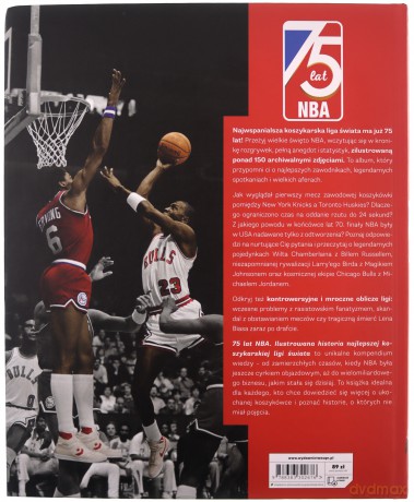 75 lat NBA. Ilustrowana historia.. - Dave Zarum, Michał Rutkowski, Tymon Rutkowski [KSIĄŻKA]