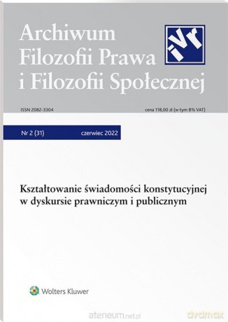 Archiwum Filozofii Prawa i Filozofii.. 2/2022 (31) [KSIĄŻKA]
