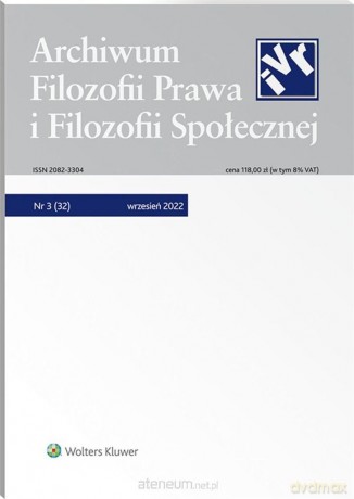 Archiwum Filozofii Prawa i Filozofii.. 3/2022 (32) [KSIĄŻKA]
