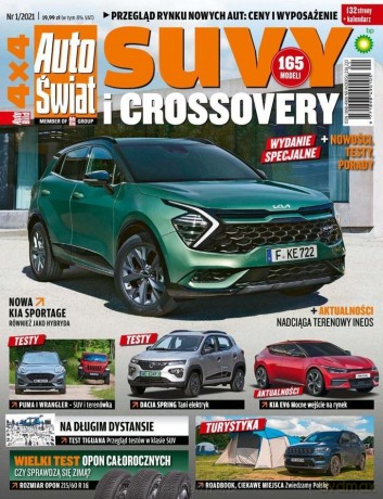 Auto Świat 4x4 SUV-y i Crossovery 1/2021 [KSIĄŻKA]