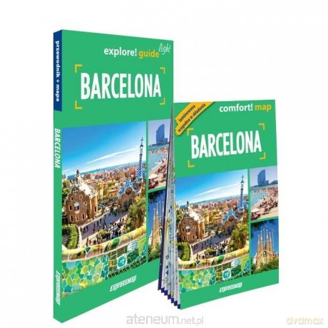Barcelona light: przewodnik mapa [KSIĄŻKA]