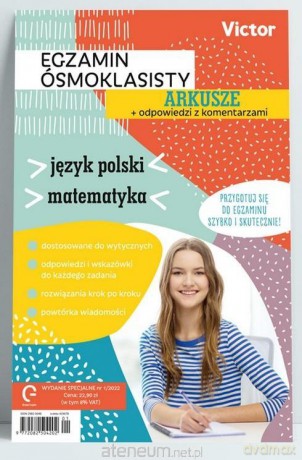 Egzamin ósmoklasisty. Arkusze 1/2022 [1xKSIĄŻKA]