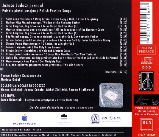 Jezusa Judasz przedał [CD]