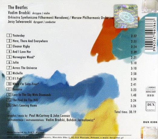 The Beatles - Vadim Brodski [CD]