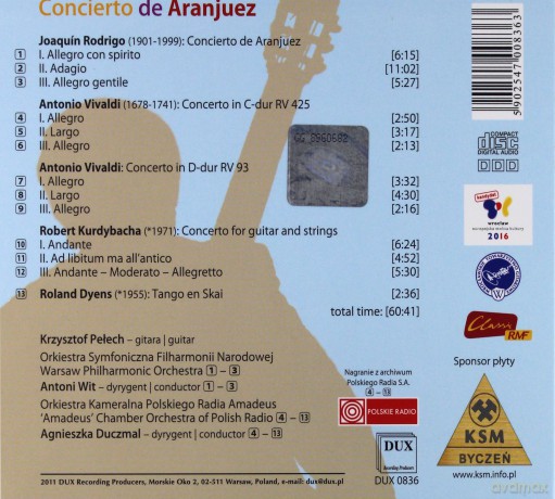 Concierto de Aranjuez - Krzysztof Pełech [CD]