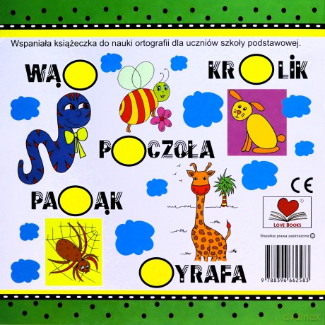 Kocham ortografię. Ćwiczenia dla uczniów SP - Agnieszka Wileńska [KSIĄŻKA]