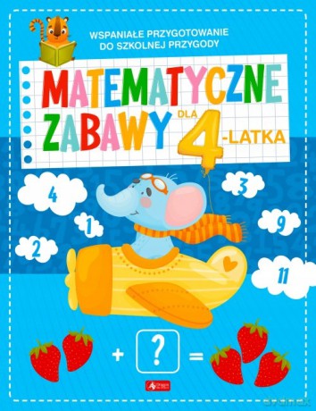 Matematyczne zabawy dla 4-latka [KSIĄŻKA]