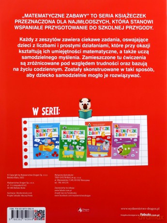Matematyczne zabawy dla 6-latka [KSIĄŻKA]