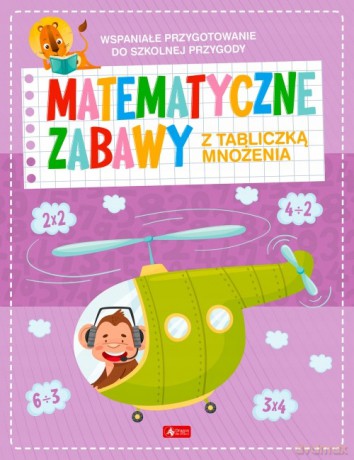 Matematyczne zabawy z tabliczką mnożenia [KSIĄŻKA]