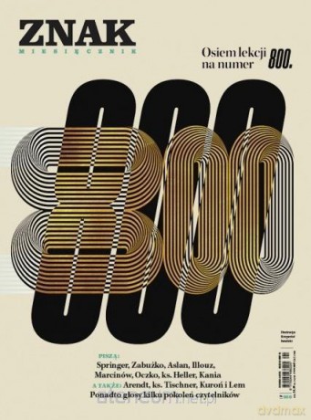 Miesięcznik Znak 800 01/2022 Osiem lekcji na 800 [KSIĄŻKA]
