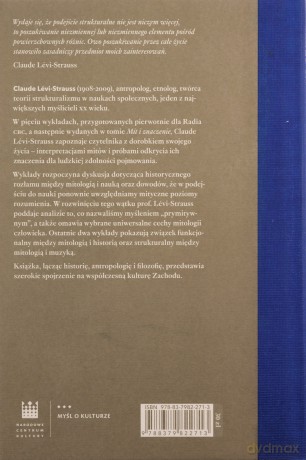 Mit i znaczenie - Claude Levi-Strauss [KSIĄŻKA]