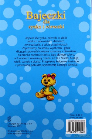 Bajeczki Dla Synka I Córeczki [KSIĄŻKA]