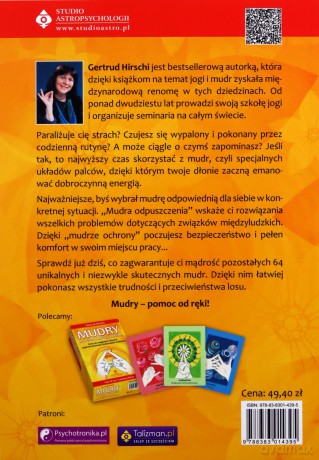 Mudry - joga dłoni dla ciała, umysłu i ducha - Gertrud Hirschi [KSIĄŻKA]
