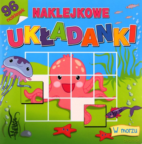 Naklejkowe układanki. W morzu [KSIĄŻKA]