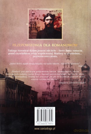 Przepowiednia Dla Romanowów - Berry Steve [KSIĄŻKA]