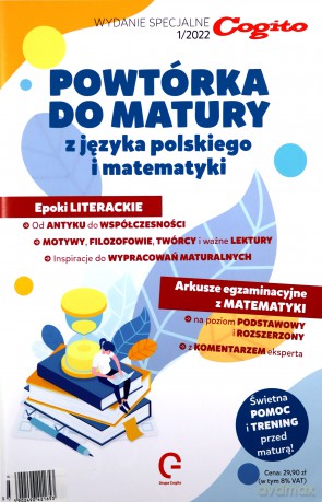 Powtórka do matury j.pol i matematyka 1/2022 [KSIĄŻKA]