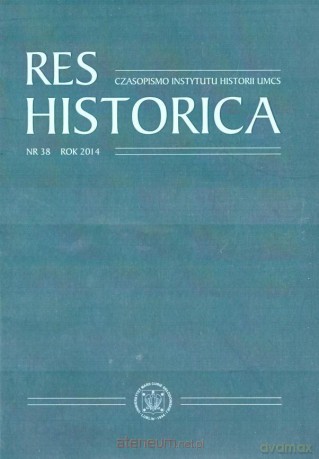 Res Historica (Tom 38) - Dariusz Słapek [KSIĄŻKA]