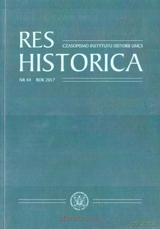 Res Historica (Tom 44) [KSIĄŻKA]