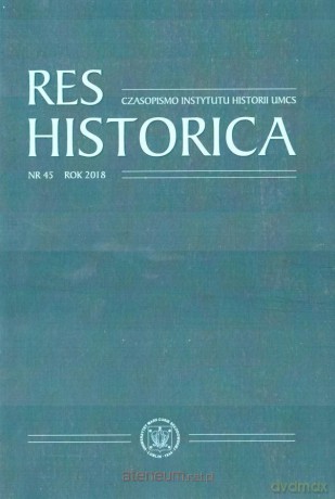 Res Historica (Tom 45) - Krzysztof Latawiec [KSIĄŻKA]