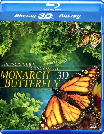 The Incredible Journey of the Monarch Butterfly 3D (Motyl monarcha 3D) [Blu-Ray 3D]