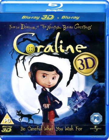 Coraline (Koralina i tajemnicze drzwi) [Blu-Ray 3D]