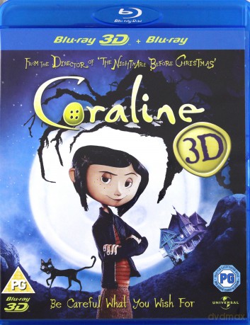 Coraline (Koralina i tajemnicze drzwi) [Blu-Ray 3D]