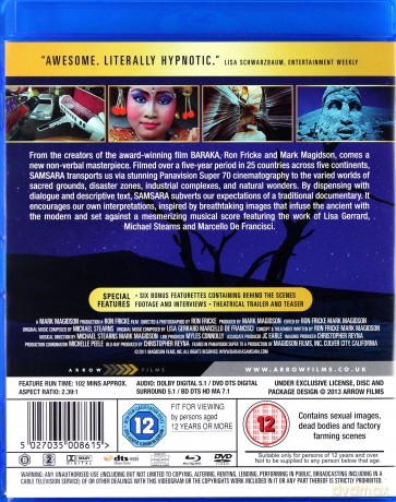 Samsara [Blu-Ray]+[DVD]