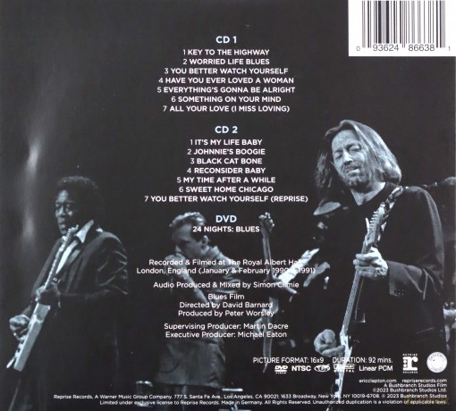 Eric Clapton: 24 Nights: Blues [DVD]+[2CD]