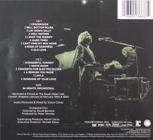 Eric Clapton: 24 Nights: Orchestral [3CD]